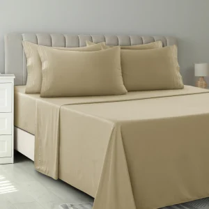 6Pc Microfiber Sheet Set