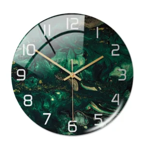 3D Marble Wall Clock