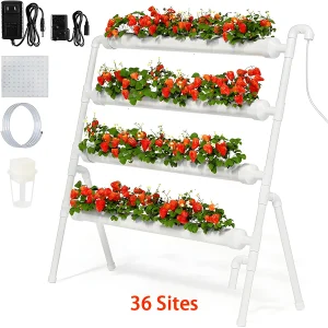 PVC Hydroponic Grow System