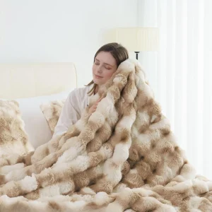 Weighted Faux Fleece Blanket