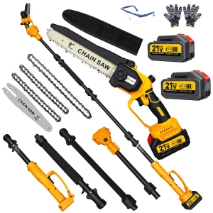 Cordless Pole Chainsaw Kit