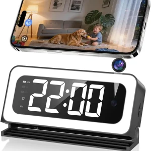 2K Smart Clock Camera