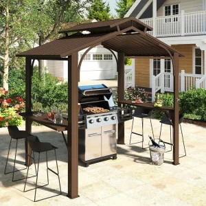 Outdoor BBQ Grill Gazebo