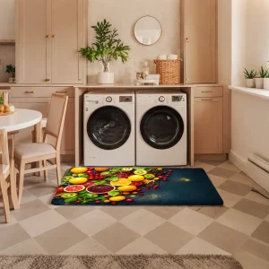 Tropical Fruit Kitchen Mat Set